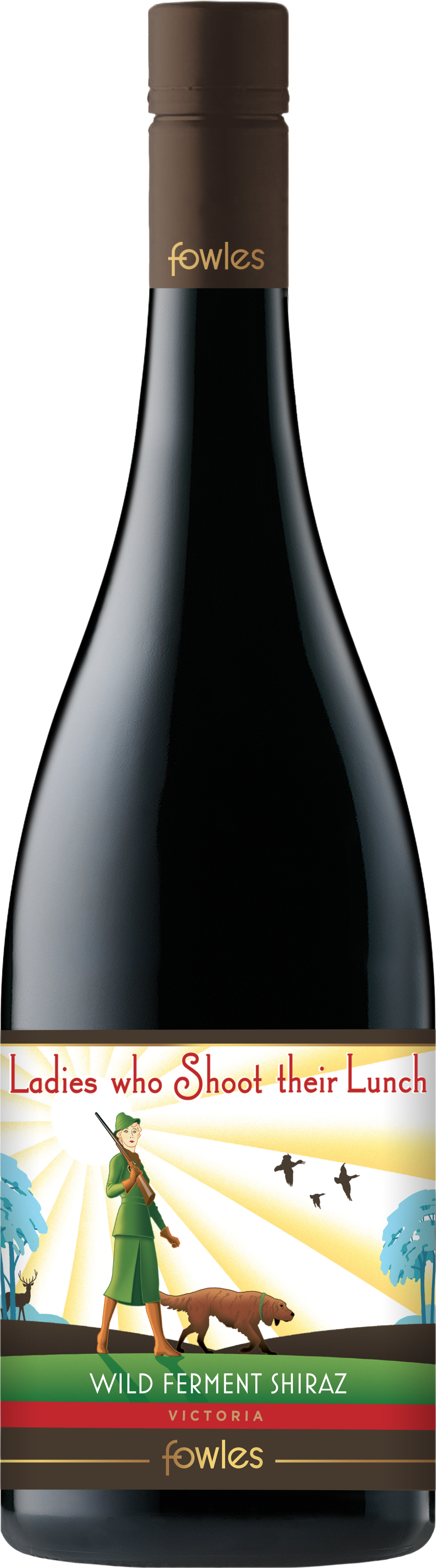 Fowles Wine Ladies who Shoot their Lunch Wild Ferment Shiraz 2020